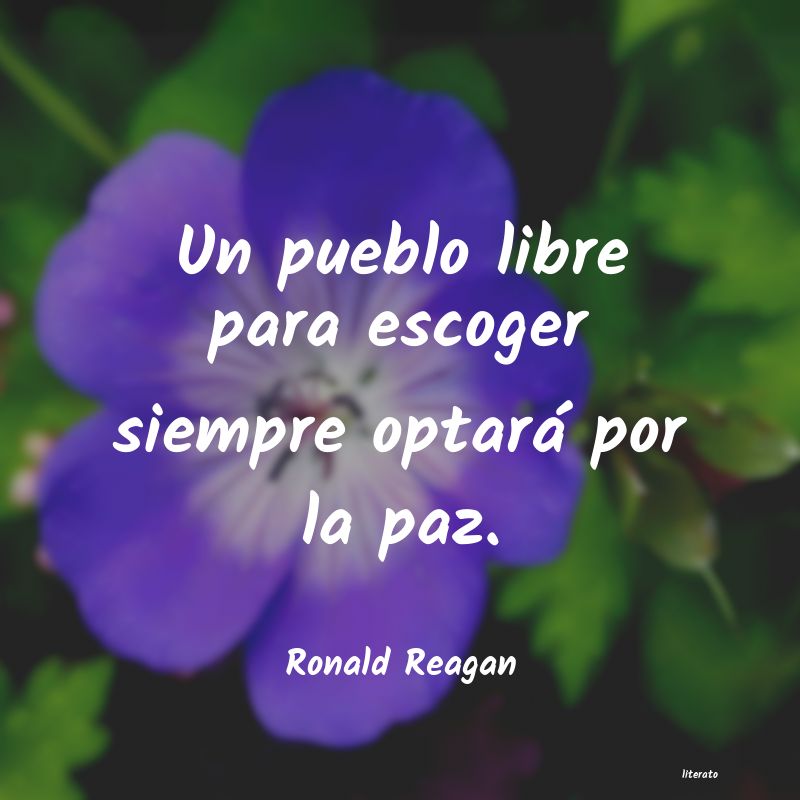 frases de Ronald Reagan