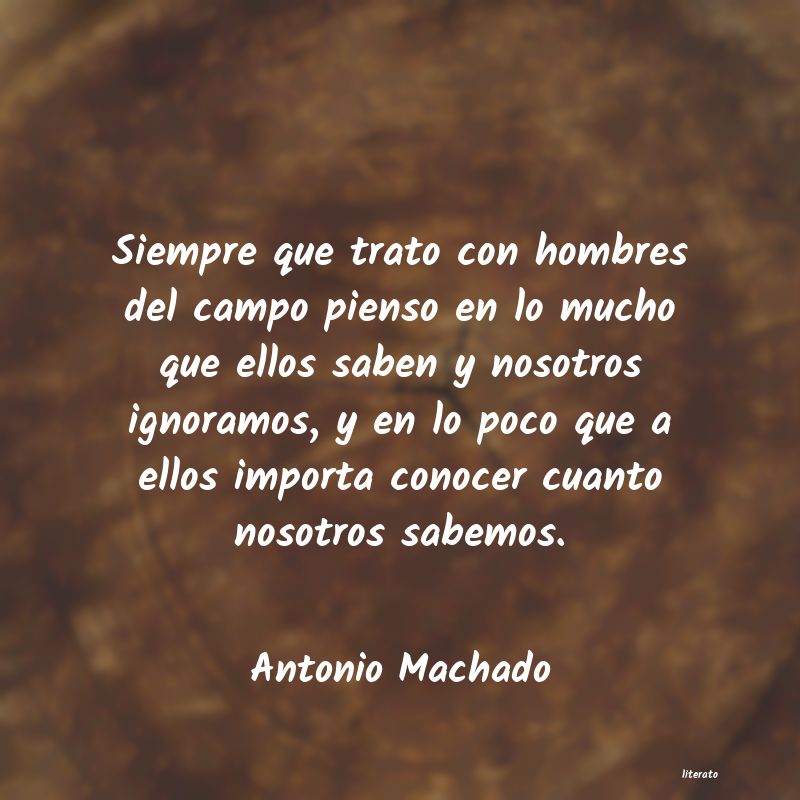 Frases de Antonio Machado