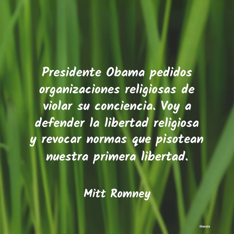 frases de Mitt Romney