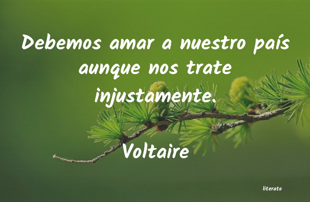 frases de Voltaire