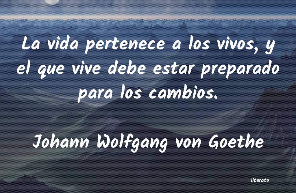 Frases de Johann Wolfgang von Goethe