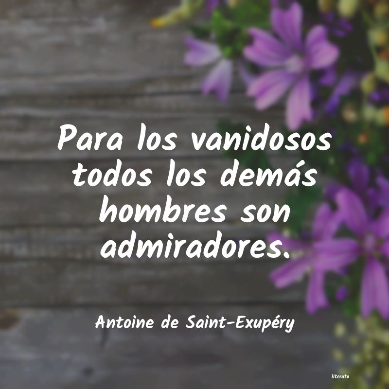 frases de Antoine de Saint-Exupéry