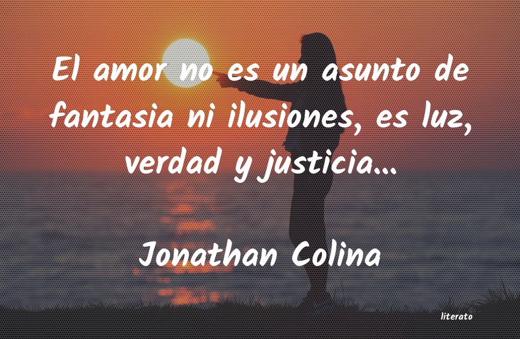 Frases de Jonathan Colina