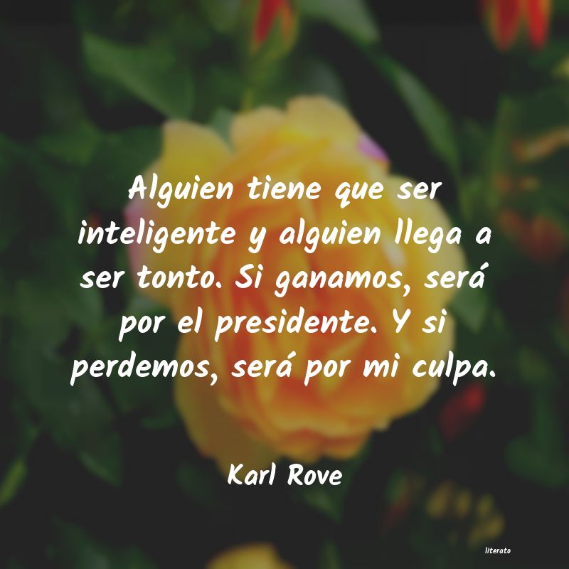 frases de Karl Rove