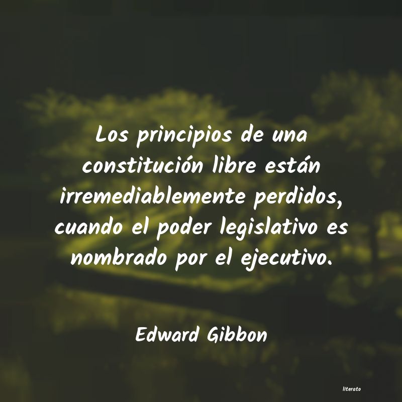 Frases de Edward Gibbon