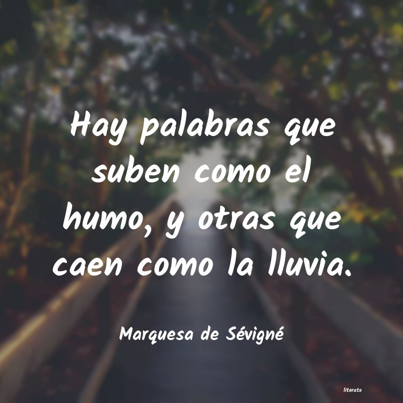 frases de Marquesa de Sévigné