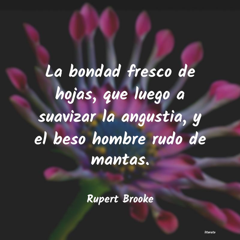 frases de Rupert Brooke