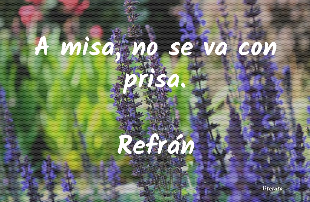 Frases de Refrán