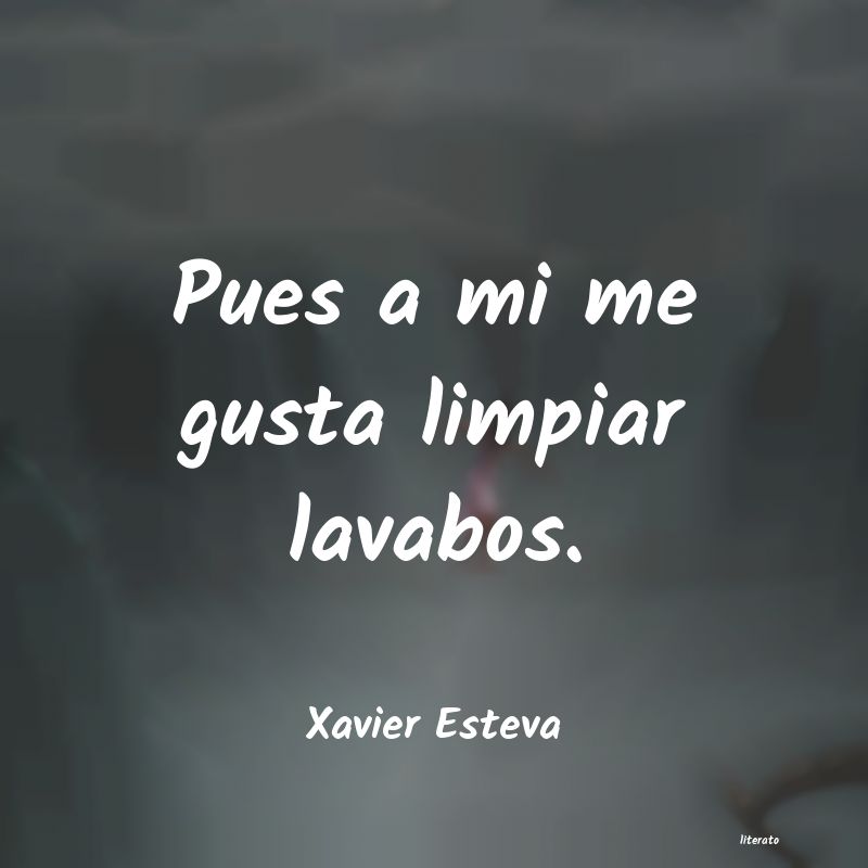 Frases de Xavier Esteva