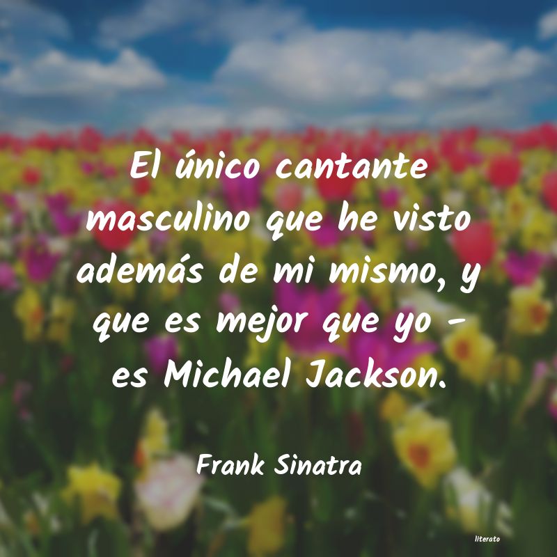 Frases de Frank Sinatra