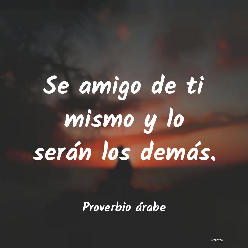 Frases de Proverbio árabe