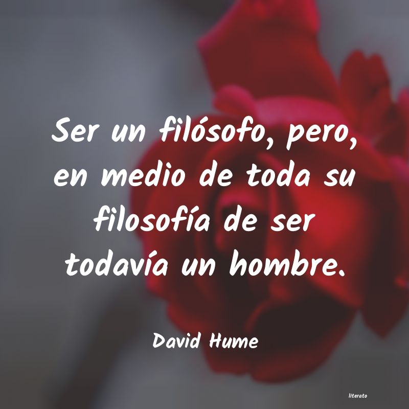 Frases de David Hume