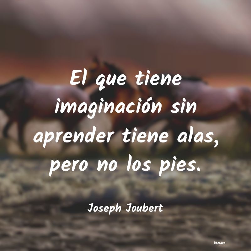 Frases de Joseph Joubert