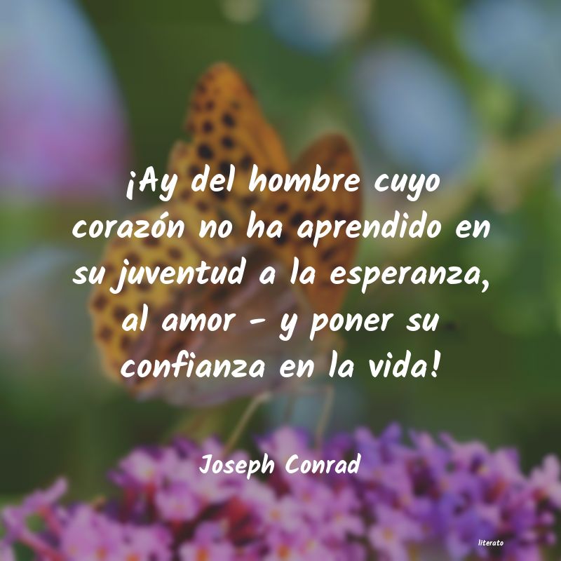 Frases de Joseph Conrad