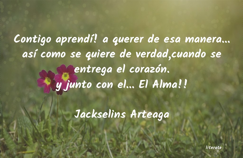 Frases de Jackselins Arteaga