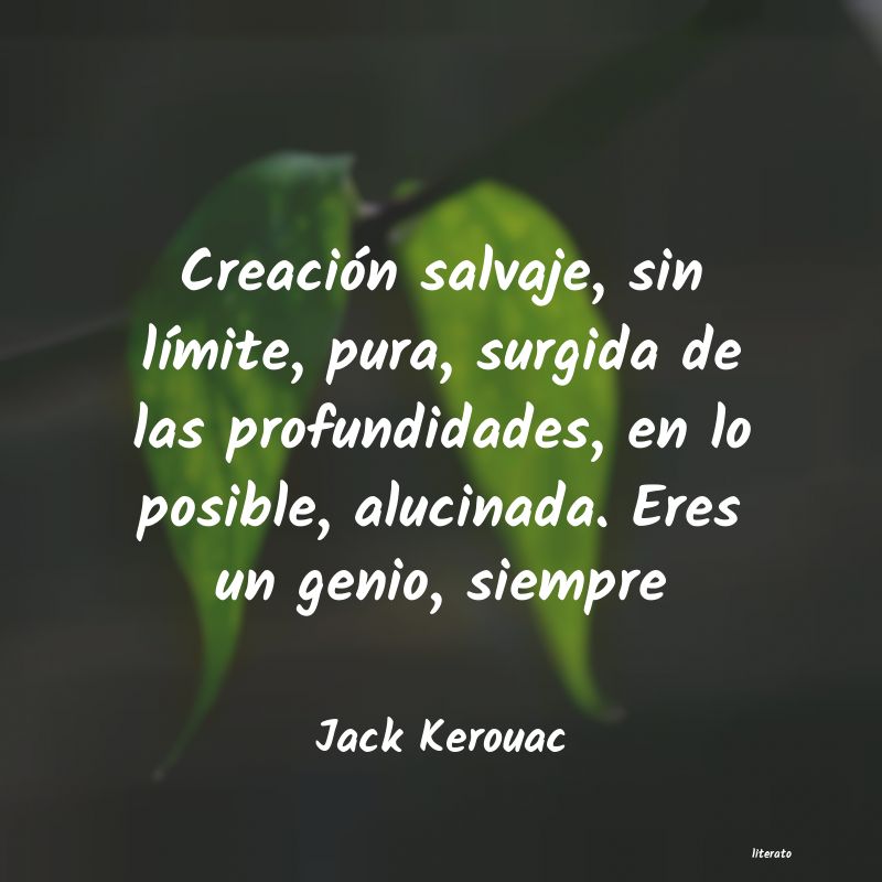 frases de Jack Kerouac
