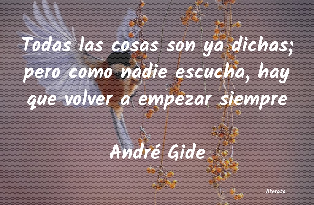 frases de André Gide