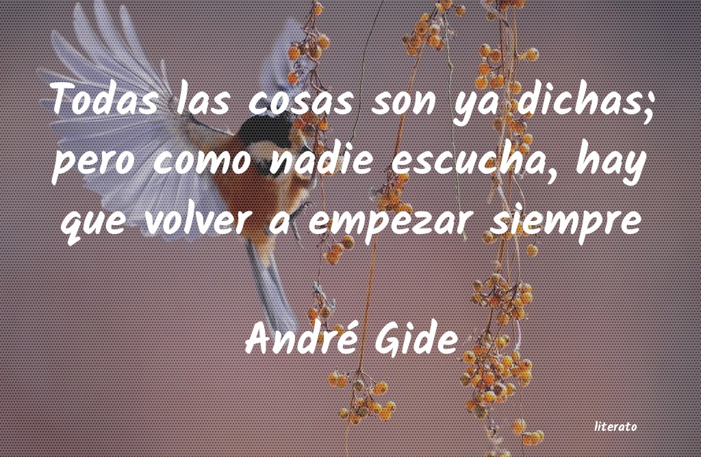 Frases de André Gide