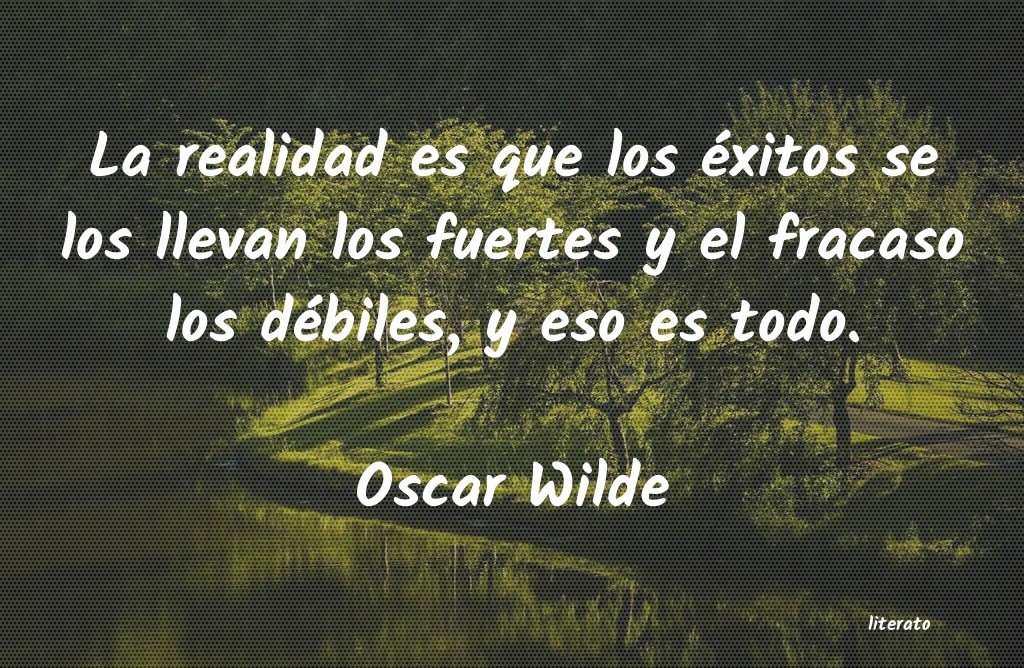 Frases de Oscar Wilde