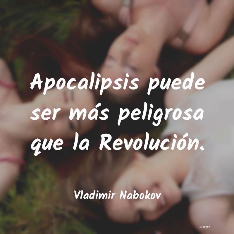 Frases de Vladimir Nabokov