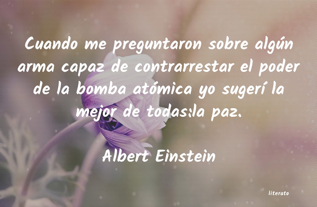 frases de Albert Einstein