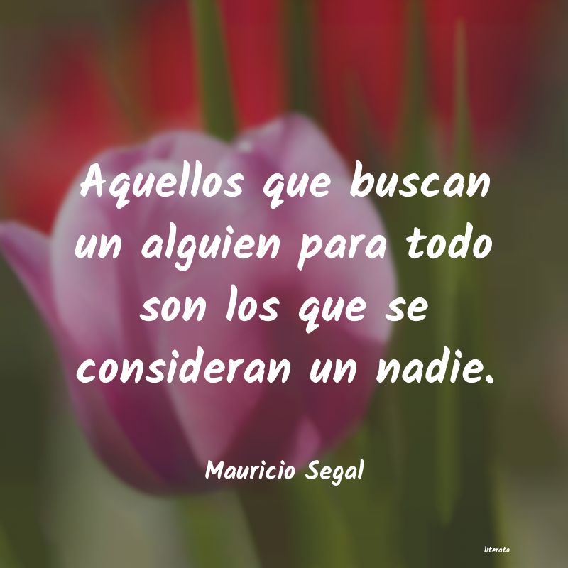 frases de Mauricio Segal