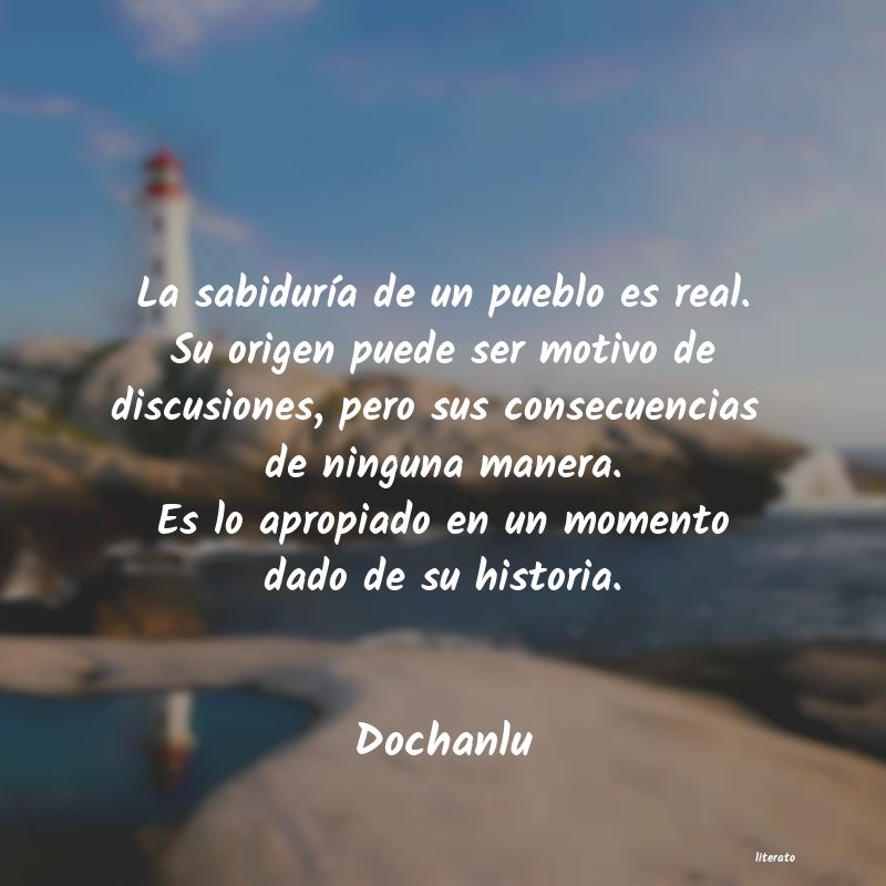 Frases de Dochanlu