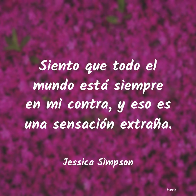 frases de Jessica Simpson
