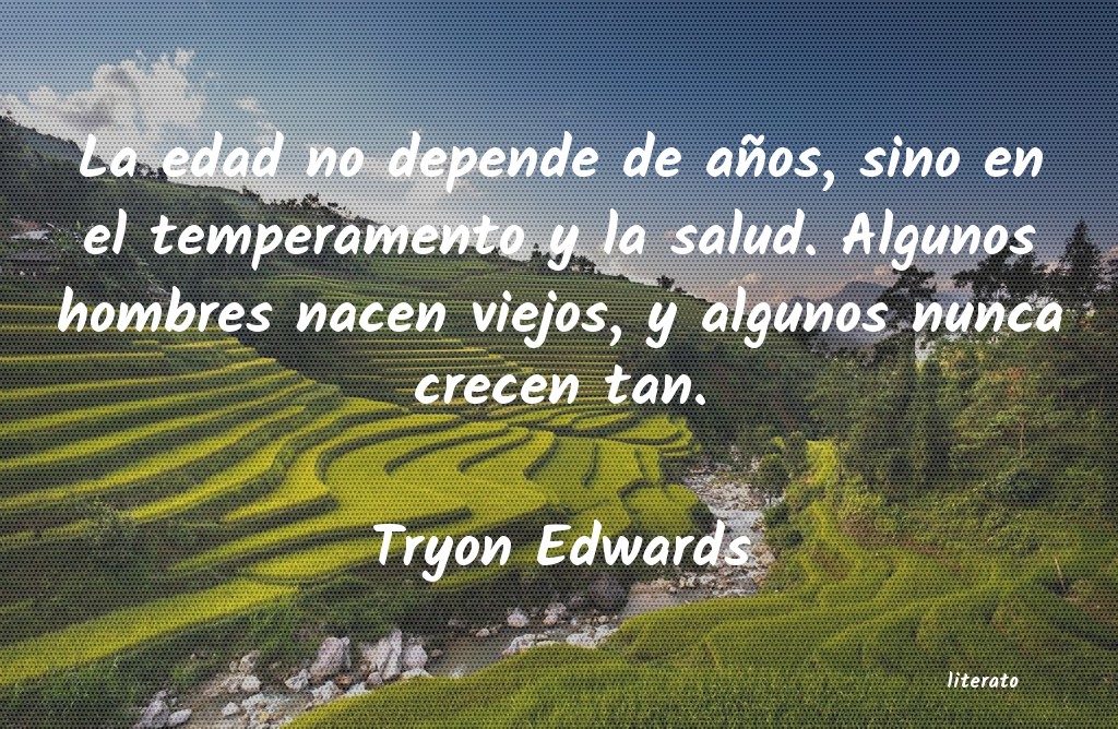 Frases de Tryon Edwards