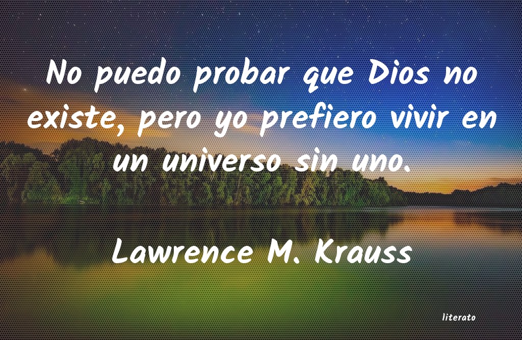 frases de Lawrence M. Krauss