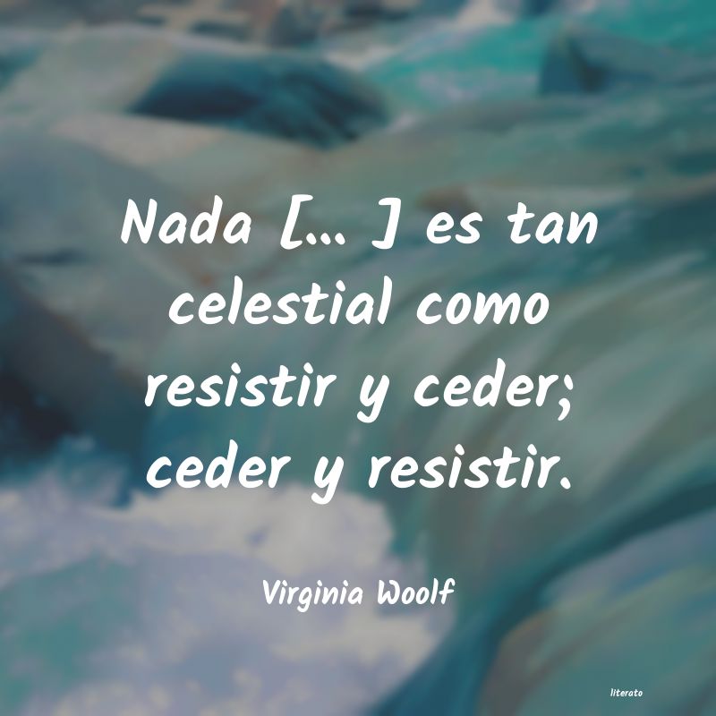 Frases de Virginia Woolf