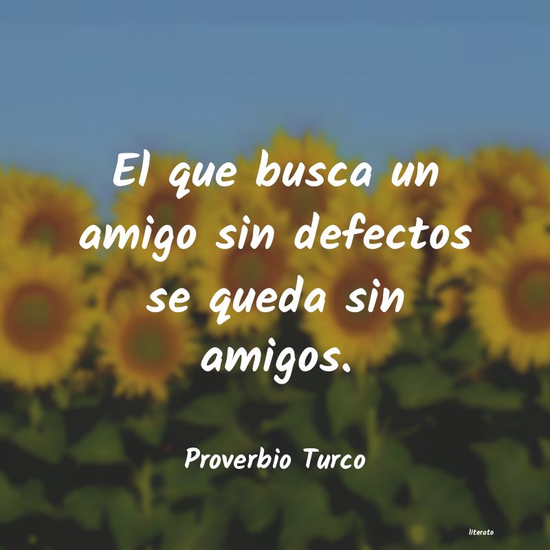 Frases de Proverbio Turco