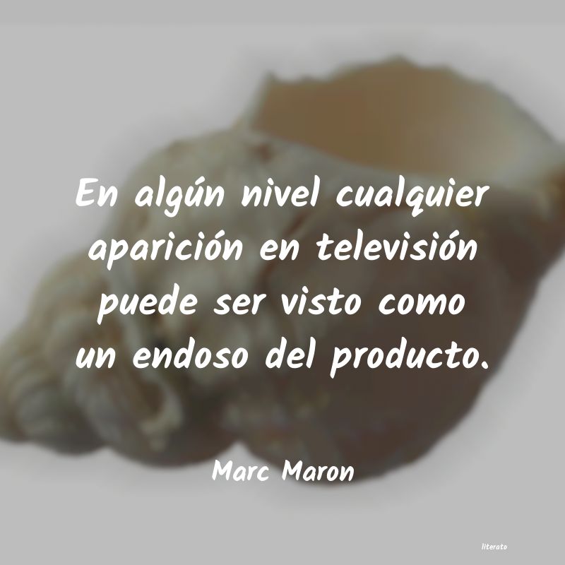 frases de Marc Maron