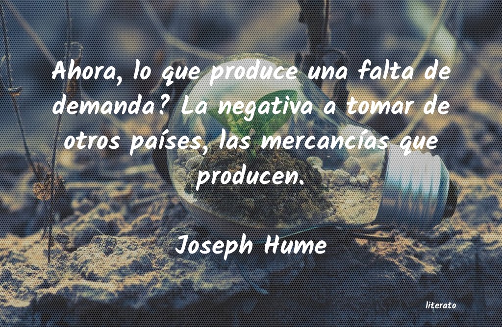Frases de Joseph Hume
