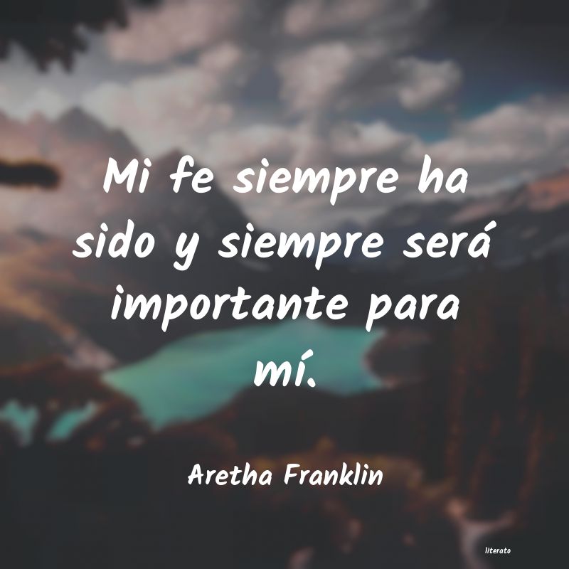 Frases de Aretha Franklin