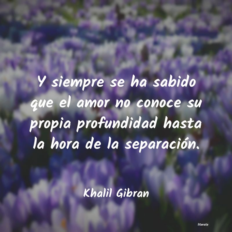 Frases de Khalil Gibran