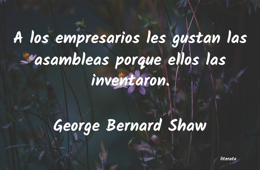 frases de George Bernard Shaw
