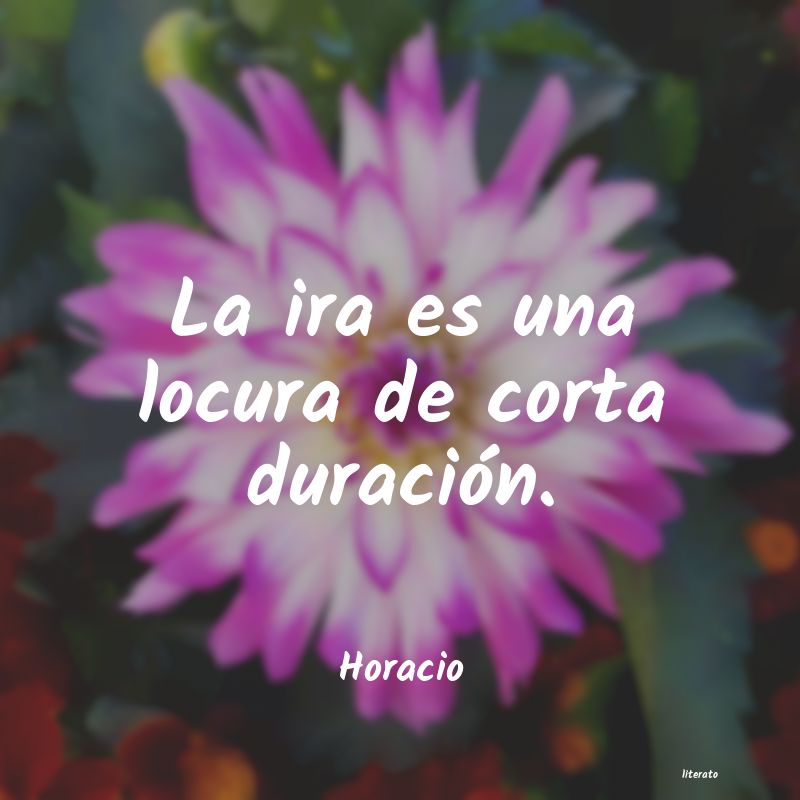frases de Horacio