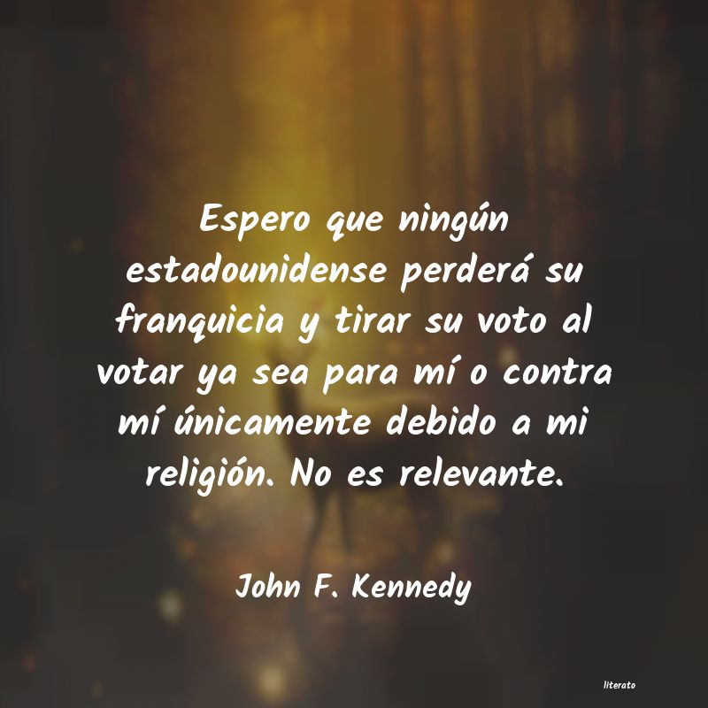 frases de John F. Kennedy