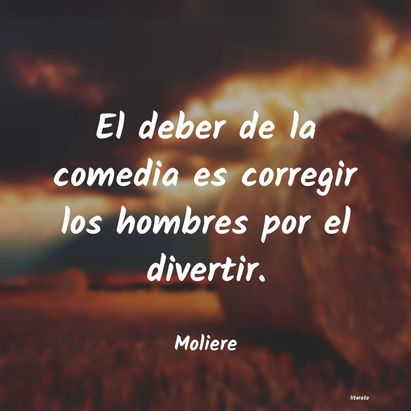 Frases de Moliere