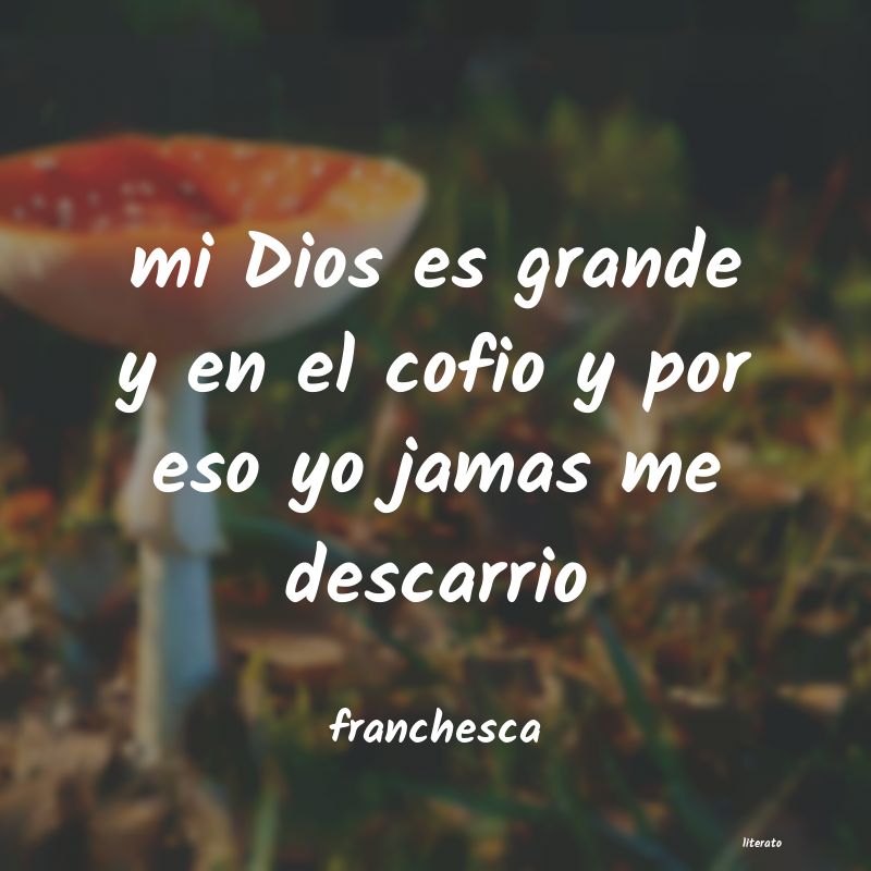 Frases de franchesca