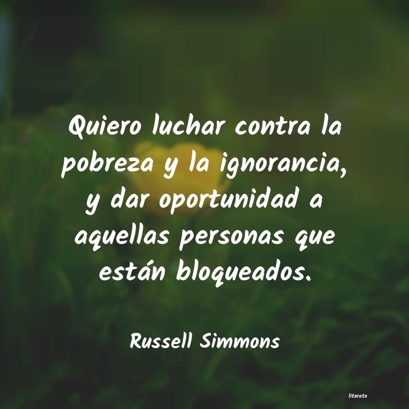 Frases de Russell Simmons