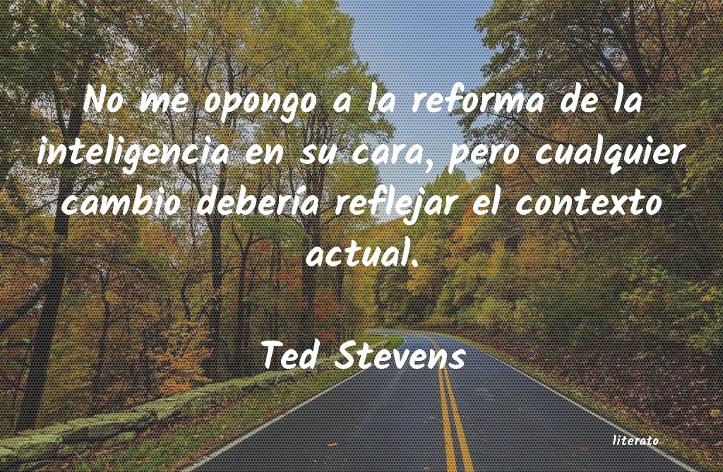 frases de Ted Stevens