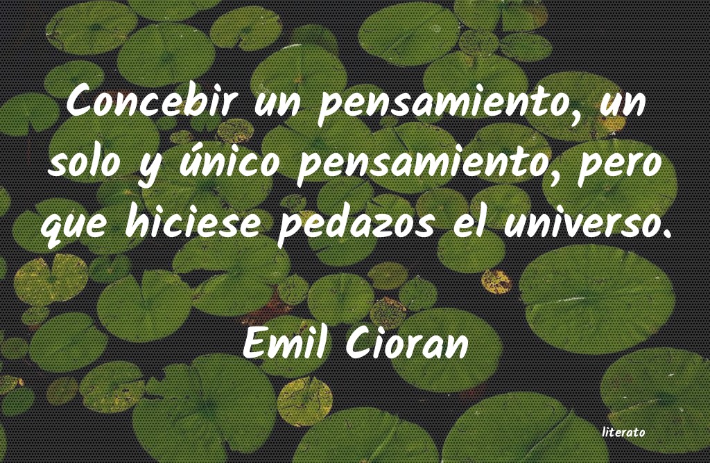 Frases de Emil Cioran