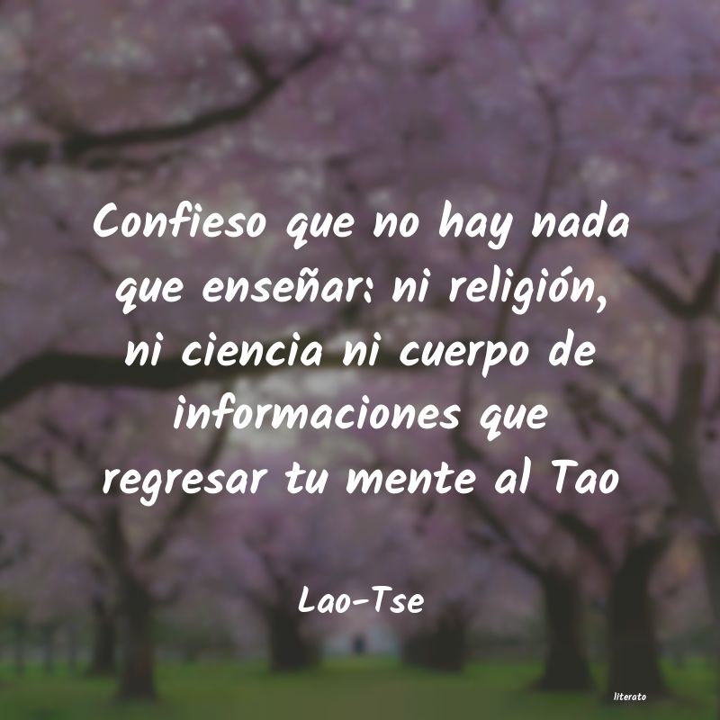 Frases de Lao-Tse