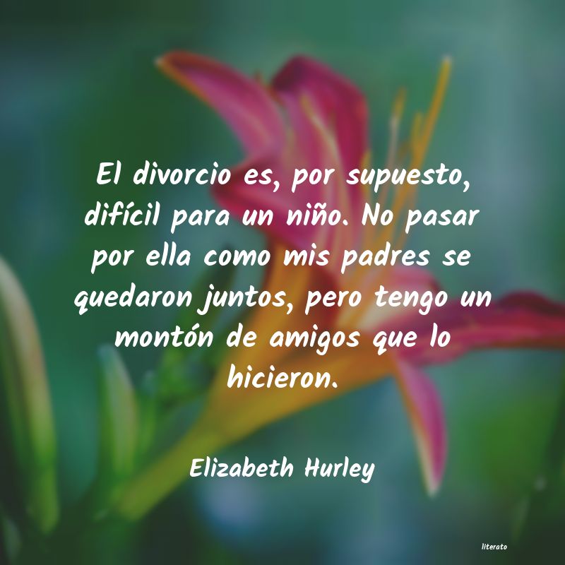 Frases de Elizabeth Hurley