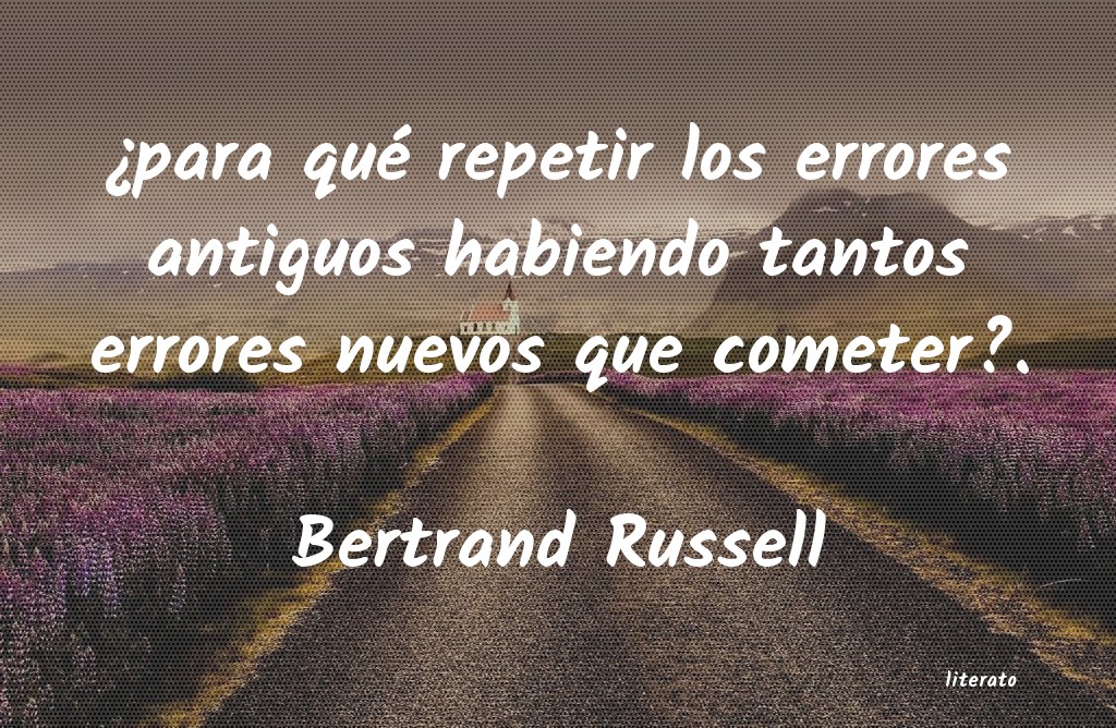 Frases de Bertrand Russell