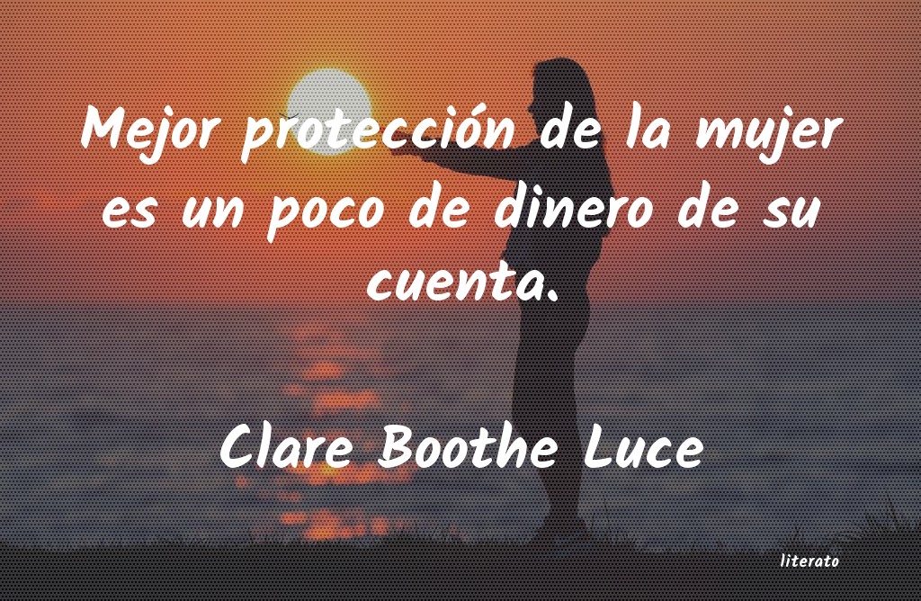 frases de Clare Boothe Luce