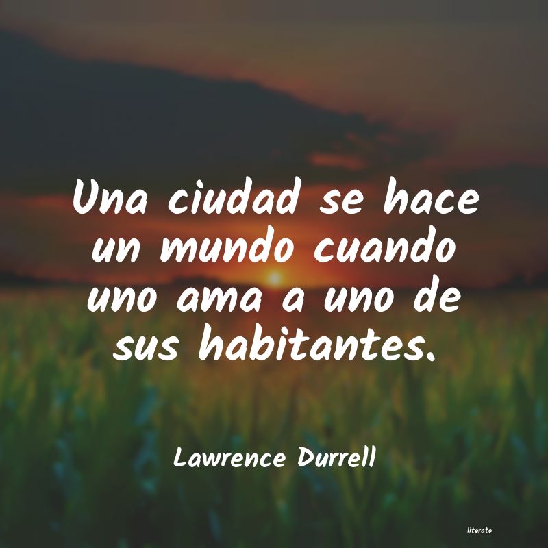 Frases de Lawrence Durrell