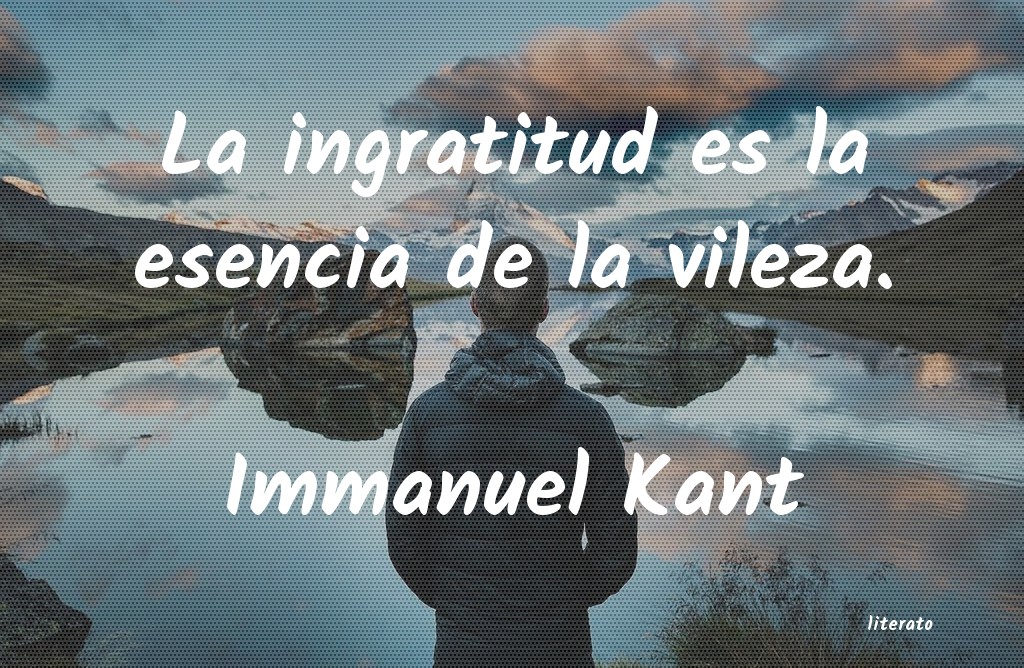 Frases de Immanuel Kant